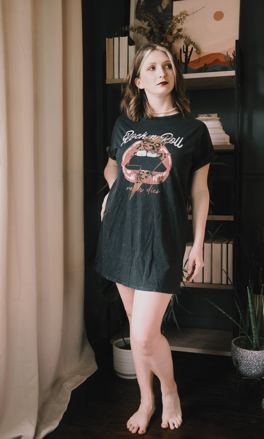 Rock & Roll Tee Dress